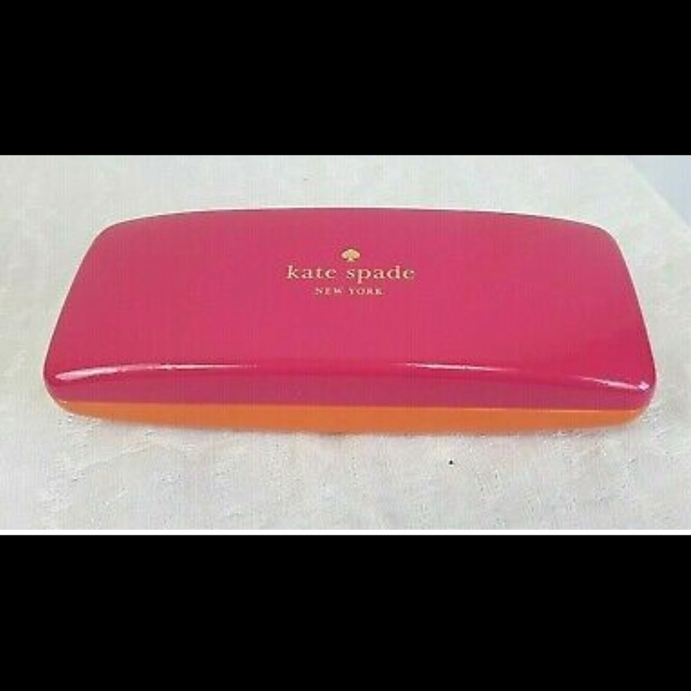 Kate Spade Wink Pink Orange Hard Clamshell Case